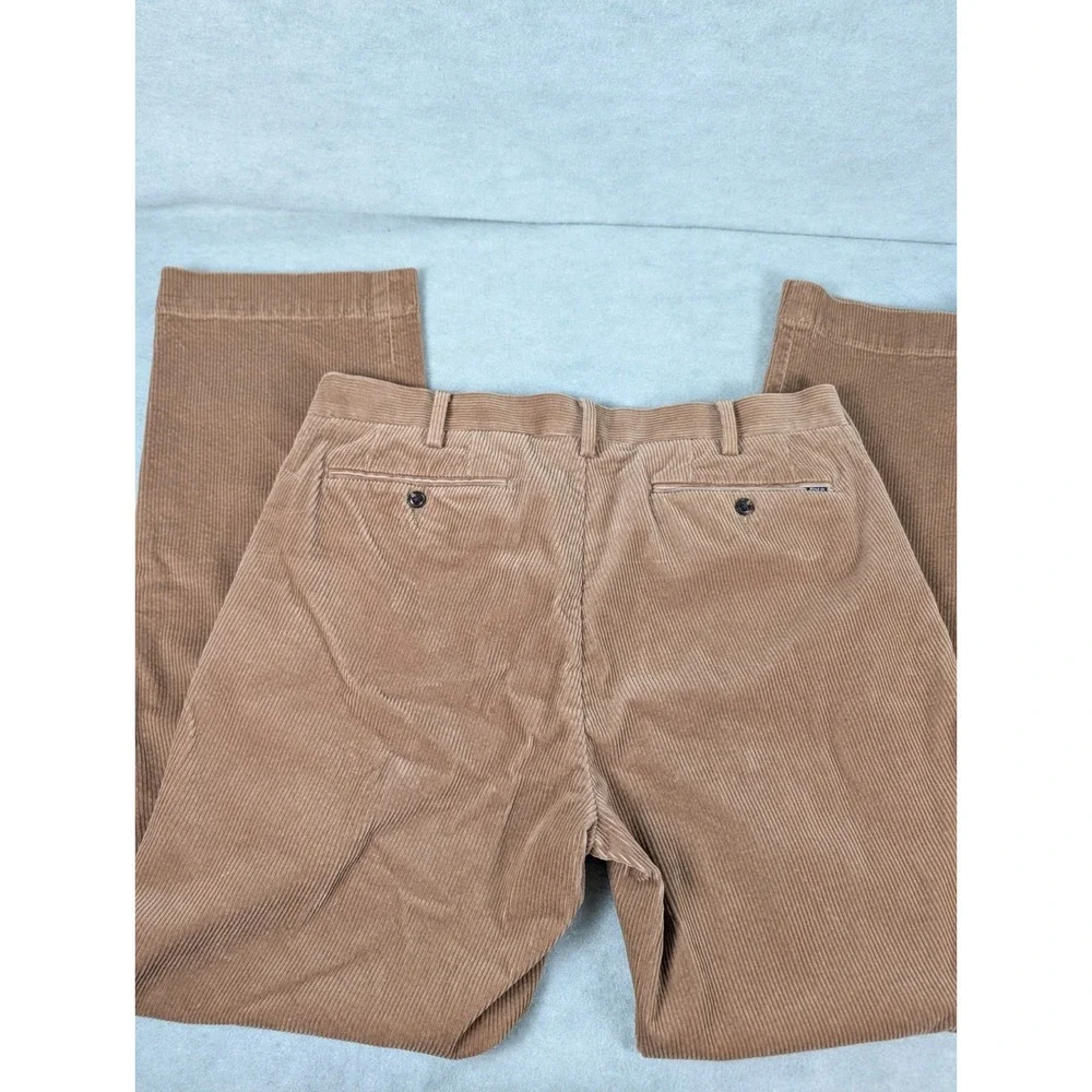 Polo Ralph Lauren Mens Corduroy Pants Size 34x32 Classic Fit Tan